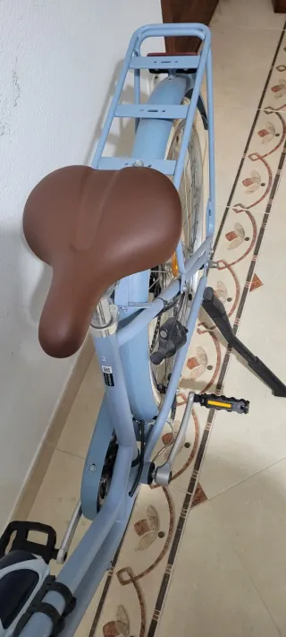 Bicicleta paseo adulto con cesta