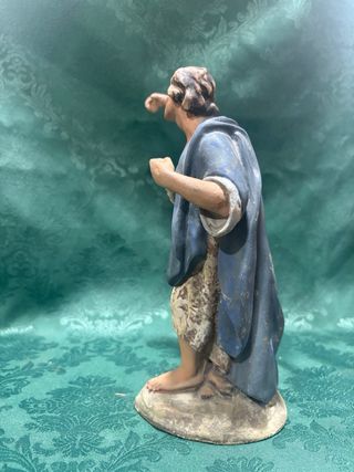 Figura Belén Barro Artesanía Serrano Antigua