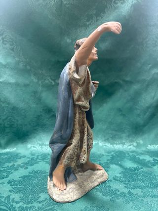Figura Belén Barro Artesanía Serrano Antigua