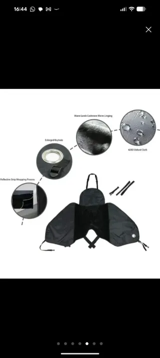 Manta para moto/scooter