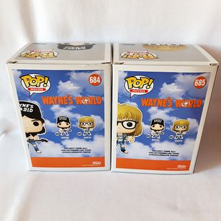 LOTE WAYNE'S WORLD FUNKO POP! MOVIES 684 685 GARTH