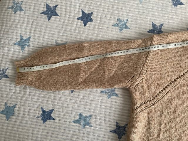 Jersey Mango cuello redondo beige Talla XXS