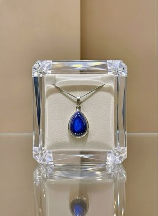 Colgante Lapislázuli Genuino Plata de Ley 925