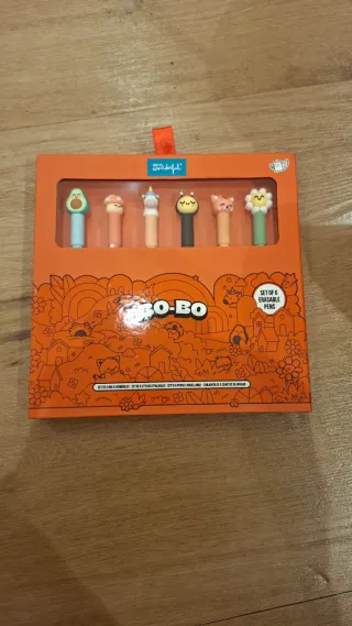 Set 6 Bolígrafos Borrables Mr. Wonderful