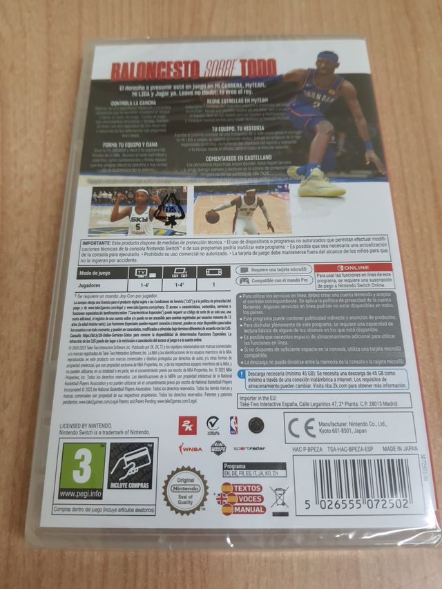 NBA 2K26 Nintendo Switch