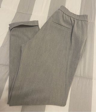 Pantalón de vestir gris t. 38