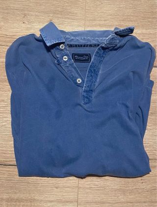 Polo Massimo Dutti Azul