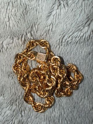 Cadena cordón (cordell) de oro rosa 18k – 295,38 g