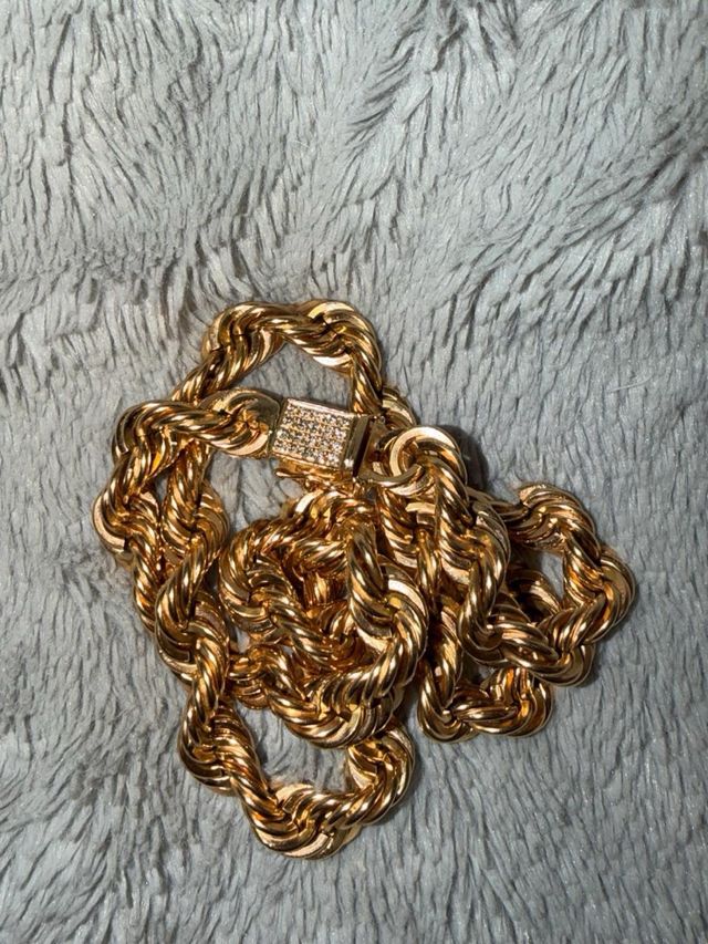 Cadena cordón (cordell) de oro rosa 18k – 295,38 g