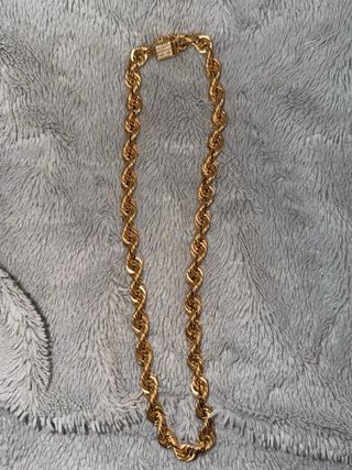 Cadena cordón (cordell) de oro rosa 18k – 295,38 g