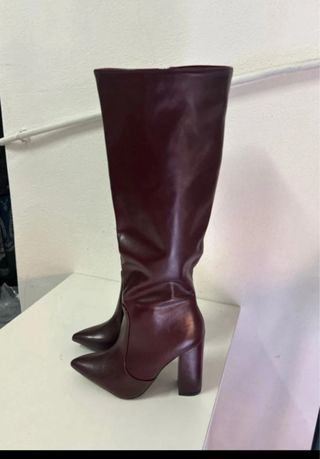 Stivali donna bordeaux tg 38 nuovo