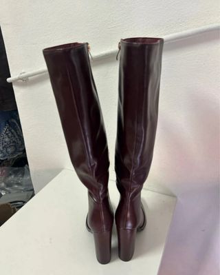 Stivali donna bordeaux tg 38 nuovo