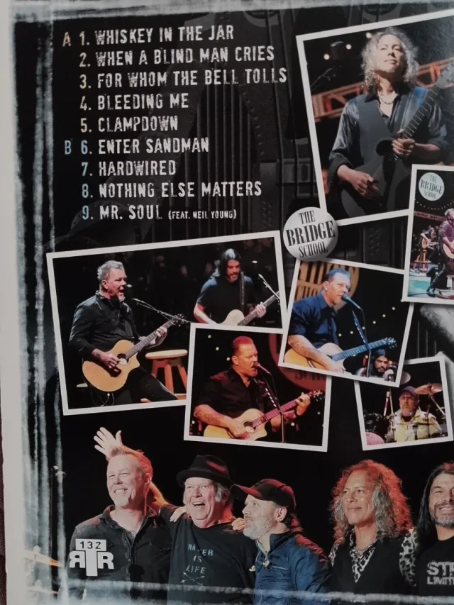 METALLICA Live 30th Annual Bridge School LP 2016