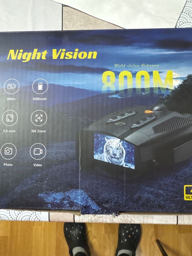 Visión Nocturna 800M 5000mAh 10X Zoom