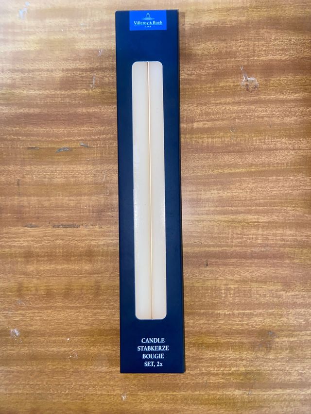 Velas Villeroy & Boch Beige Set 2x