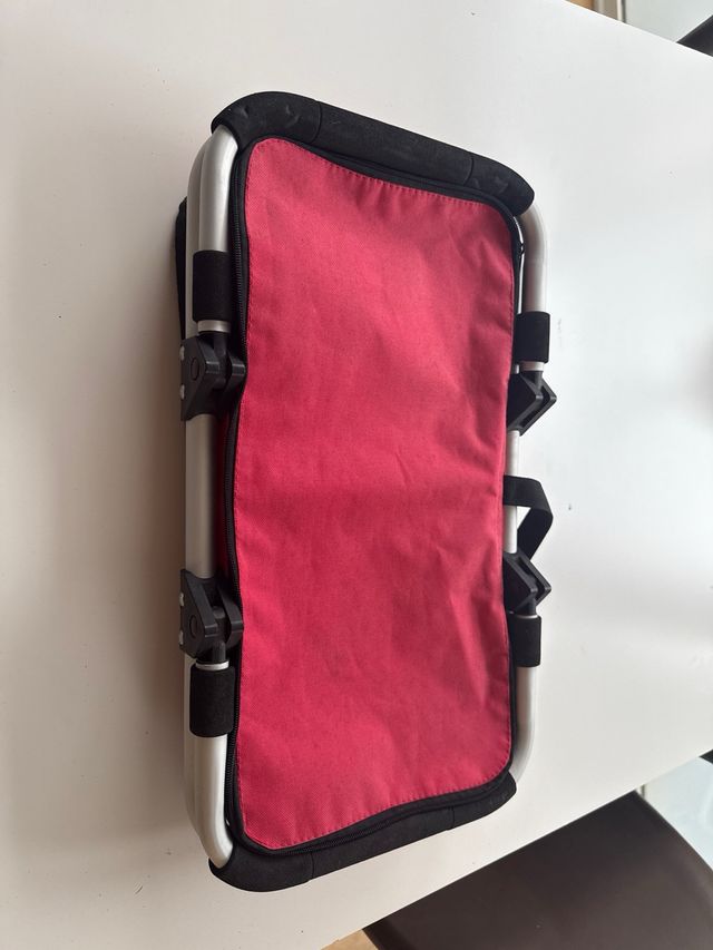 Cestino pieghevole Bauhaus Rosso