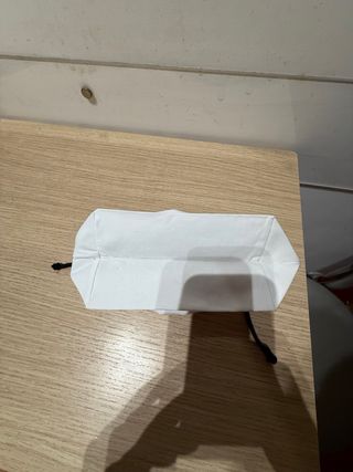 Sacchetto portaoggetti Chanel bianco