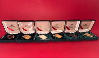 Set 6 Accendini Windjet International Vintage