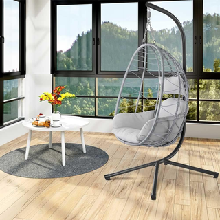 Poltrona Sospesa da Giardino Sedia Dondolo Amaca P