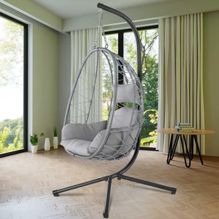 Poltrona Sospesa da Giardino Sedia Dondolo Amaca P