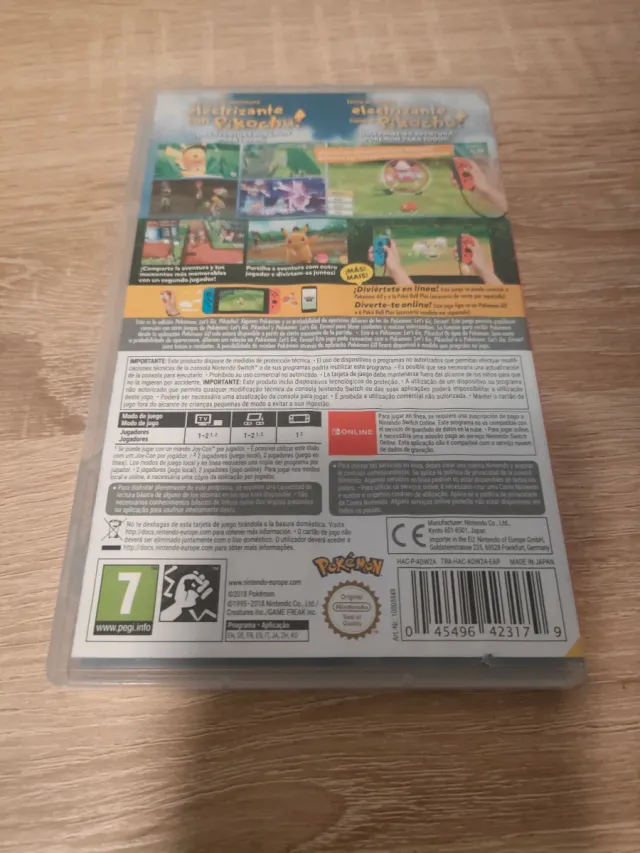 Nintendo Switch: Pokémon Let's Go Pikachu