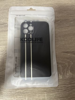 Custodia iPhone 11 Pro Nera Fibra Carbonio