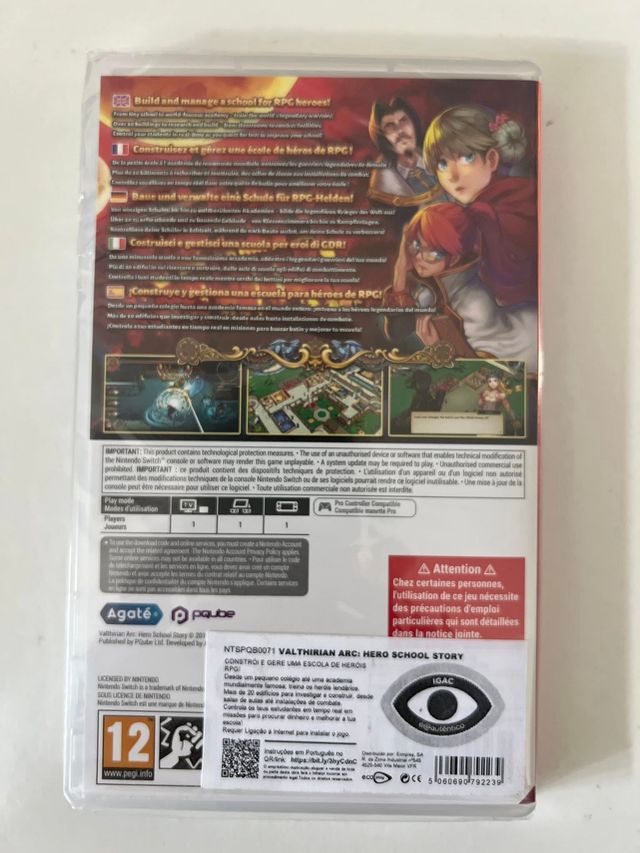 Valthirian Arc: Hero School Story NSW Novo