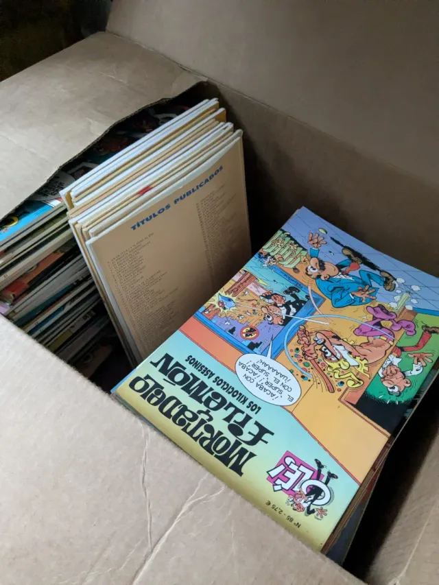 Tebeos Mortadelo y Filemón