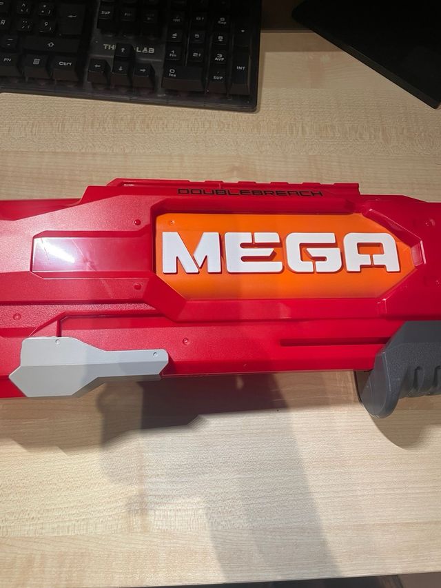 Nerf Mega Doblebreach +6 proyectiles mega