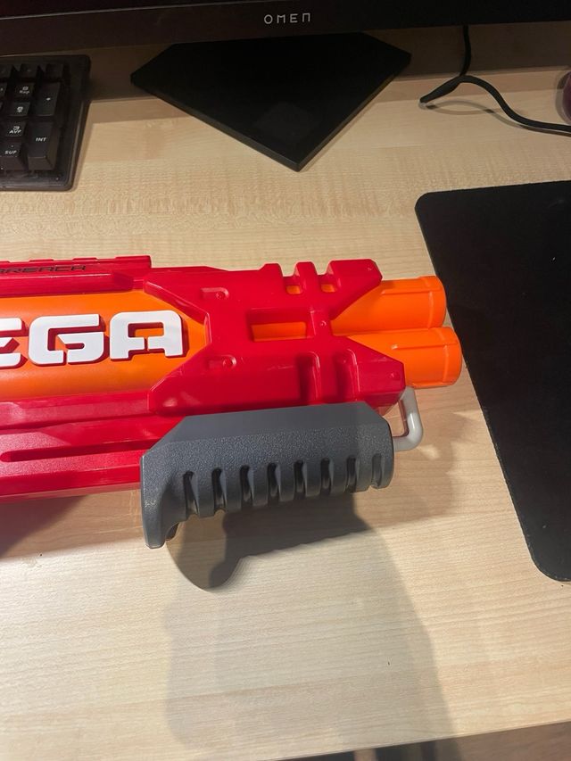 Nerf Mega Doblebreach +6 proyectiles mega
