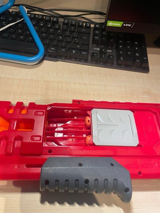 Nerf Mega Doblebreach +6 proyectiles mega