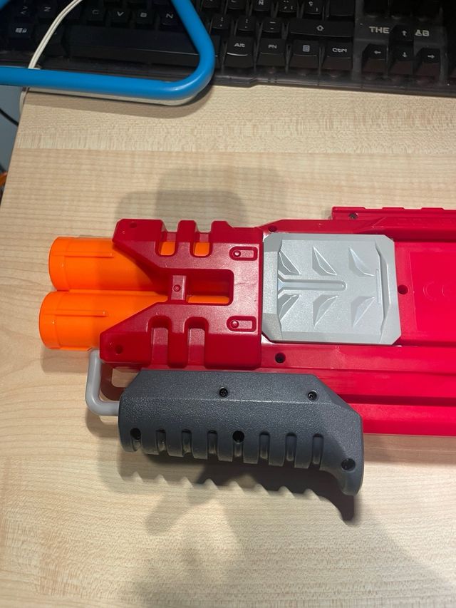 Nerf Mega Doblebreach +6 proyectiles mega
