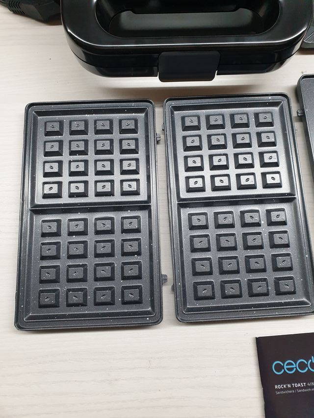 Macchina per panini Cecotec Rock'nToast 4 in 1 1000W ✨