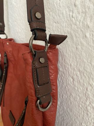 Bolso bandolera Volum rojo
