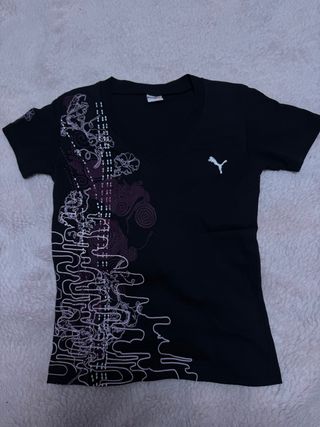 Camiseta Puma Vintage Estampado Floral