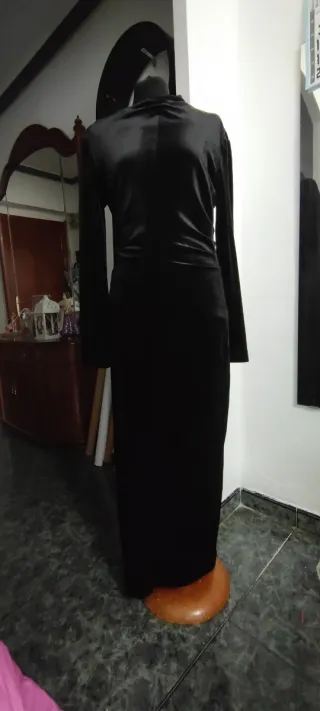 Vestido lentejuelas negro