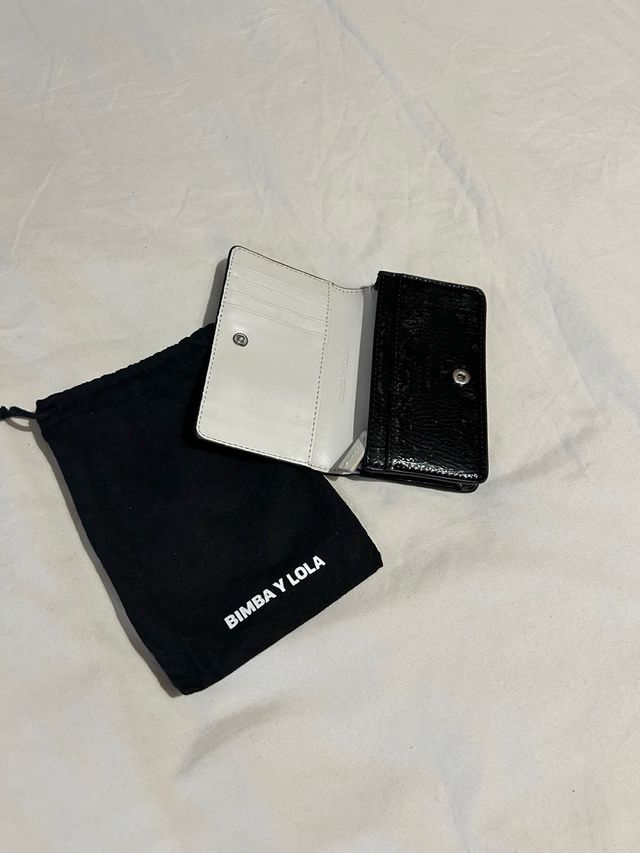 Cartera Bimba y Lola Negra Charol