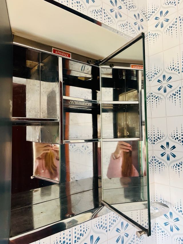 Mueble espejo botiquín vintage