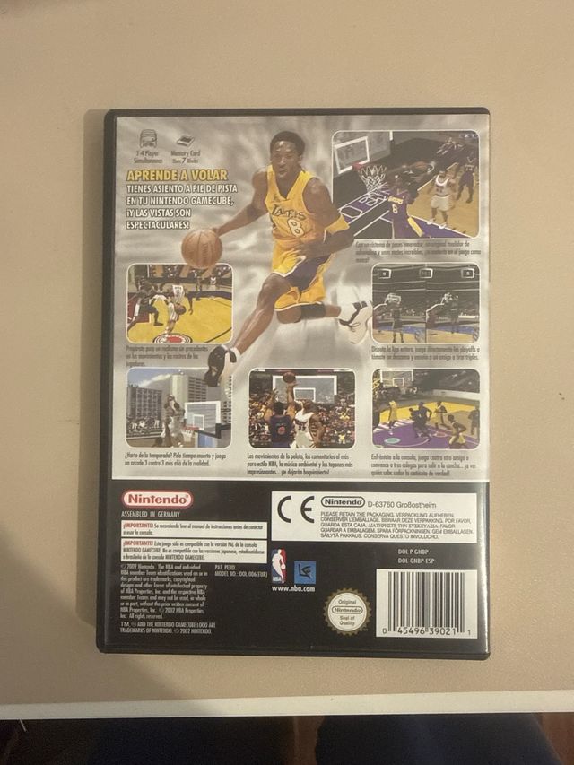 NBA Courtside 2002 GameCube PAL ESP