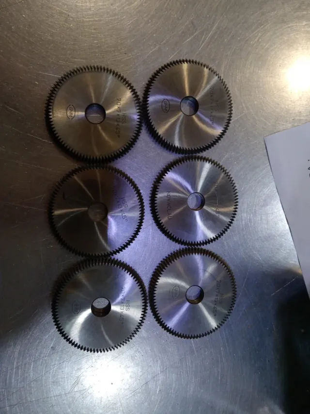 Fresas para duplicadora de llaves HSS