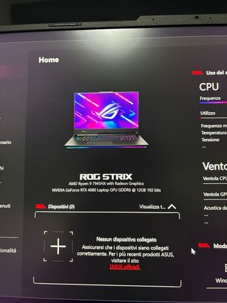 Notebook Gaming 4k 4080 in garanzia