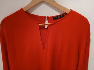 Blusa roja Mango