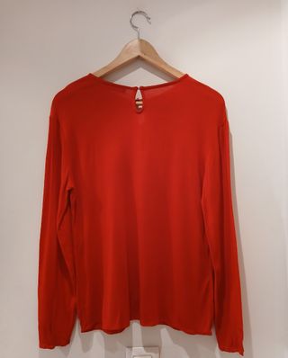 Blusa roja Mango