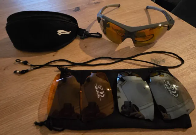 Gafas Ciclismo con Cristales Intercambiables