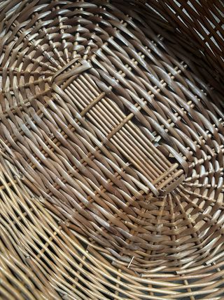 Cesto grande de mimbre