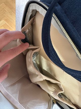 Mochila de maternidad y cambiador