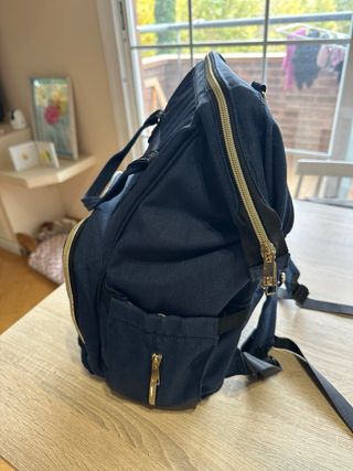 Mochila de maternidad y cambiador