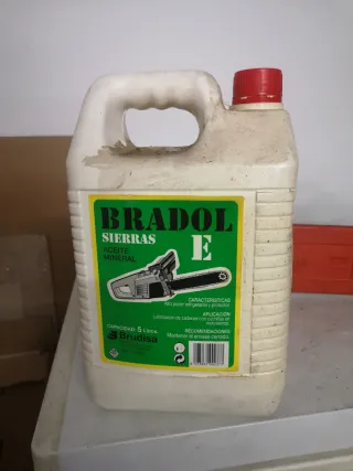 Garrafa Aceite Motosierra Bradol Sierras 4 litros