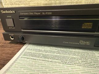 Lettore CD Technics SL-P230 con 2 DAC