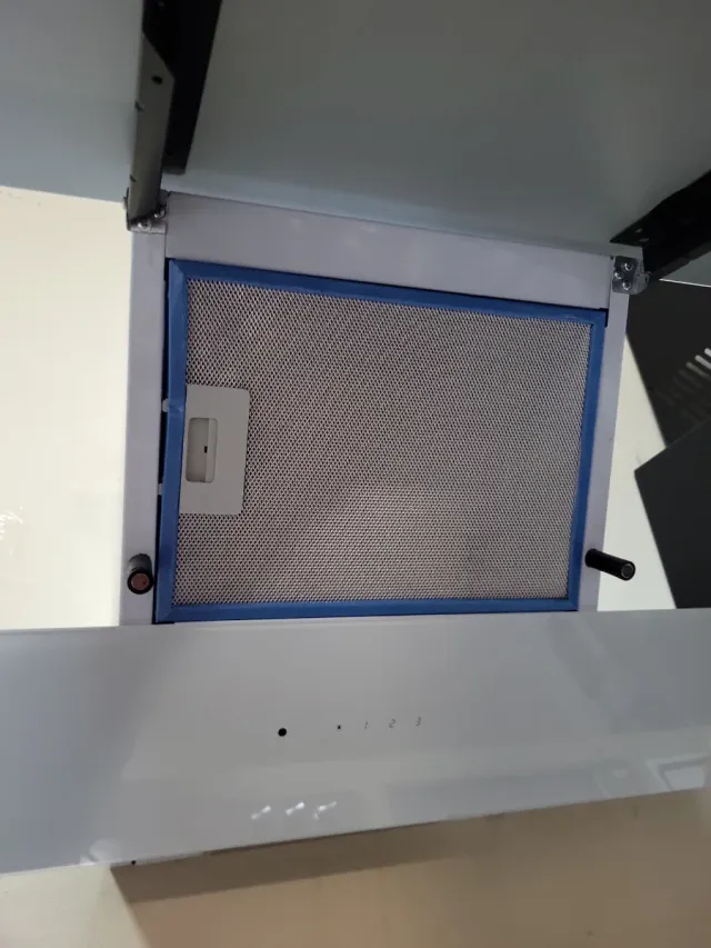 Campana extractora cristal